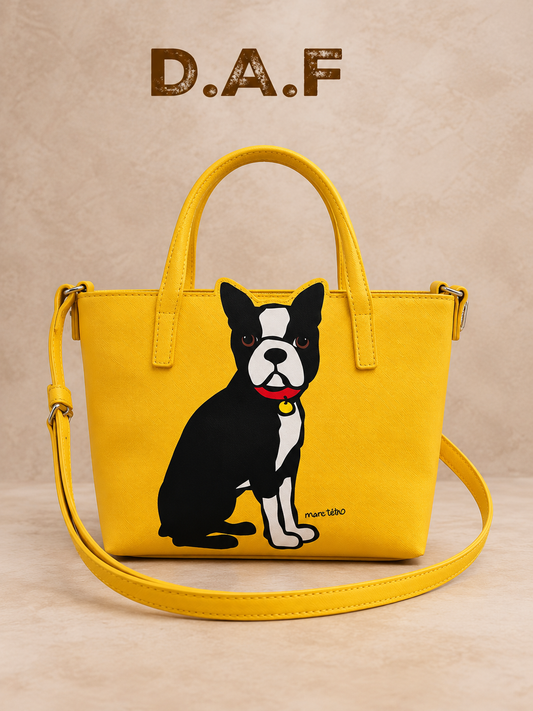 Frenchie Askılı Omuz Çantası