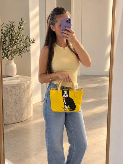 Frenchie Askılı Omuz Çantası